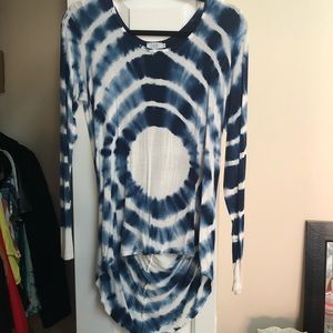 Tie dye Tobi long sleeve shirt
